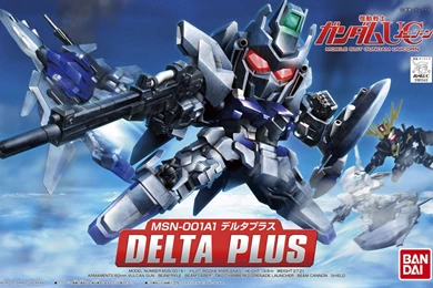 SD Gundam BB Senshi 379 MSN 001A1 Delta Plus: UPDATE Official ...