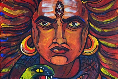 The Gallery For   > Psychedelic Shiva The Destroyer