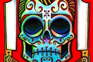 Greaser Mexican Skull Tattoo By Someofthathomegrown On DeviantArt