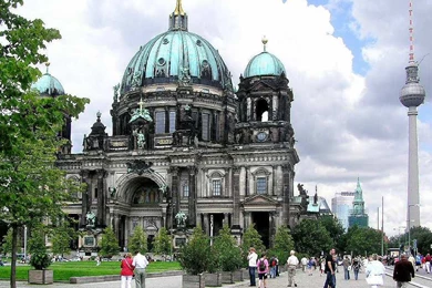 Berliner Dom   Berlin's Neo Baroque Cathedral   Photographic Wallpapers