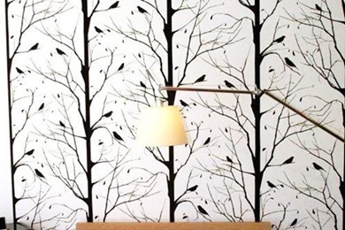 Blackbird Wallpapers In White Design By Cavern Home