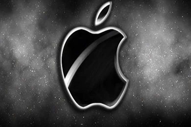 Apple Logo In Black And White Iphone Hd Wallpapers