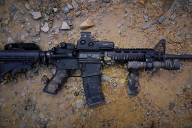 AR 15 Rifle Wallpapers 02, HD Wallpapers Downloads