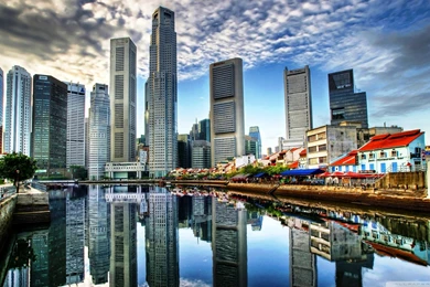 Singapore City HD Desktop Wallpapers : High Definition : Fullscreen ...
