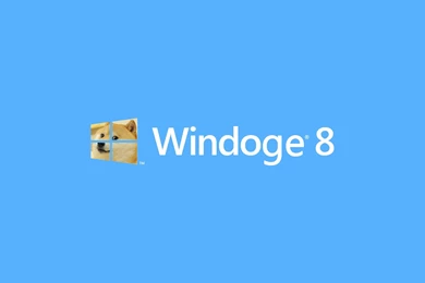 Cute Doge Simple Windows 8 Wallpapers HD 9