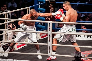 Roy Jones Jr. Vs. Zine Eddine Benmakhlouf By ArtPalmira On DeviantArt