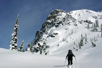 Backcountry Skiing Backgrounds