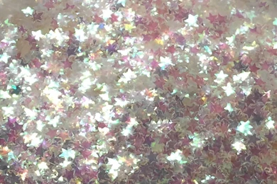 Envy Glitter Stars ~ S 14 ~ Iridescent Clear   YouTube