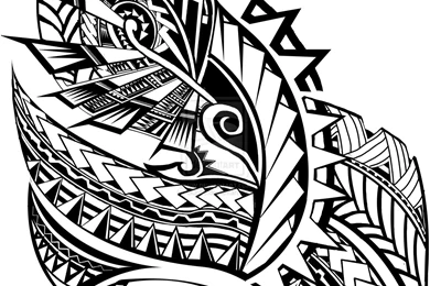 Polynesian Leg Tattoo Tattoo Pinterest