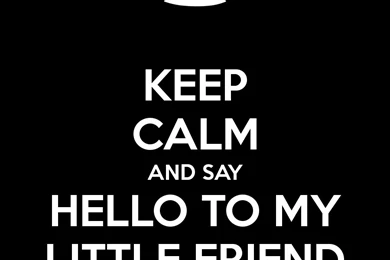 Saying Hello Wallpaper.