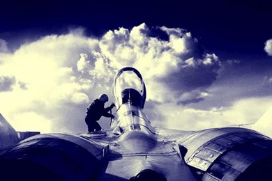 SLOVAKIAN MIG 29 WALLPAPER   (