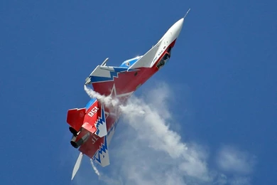 MiG 29 The Fulcrum Doing Cobra Maneuver Aircraft Wallpapers