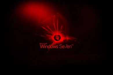 Windows 7 Wallpapers Black And Red 1024x768