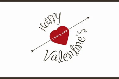 Beautiful Red Heart Happy Valentines Day Desktop Backgrounds ...