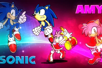 Wallpapers   Sonic And Amy (