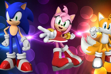 Sonic Amy Amp Tails Wallpapers » WallDevil   Best Free HD Desktop ...