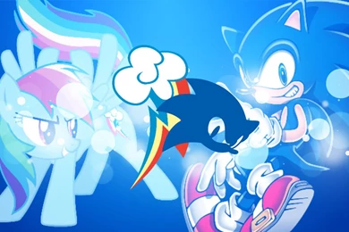 DeviantArt: More Like Pinkie Pie And Amy Rose Wallpapers By ...