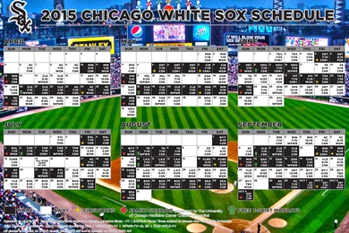 Chicago White Sox 2015 MLB Season Schedule Wallpapers