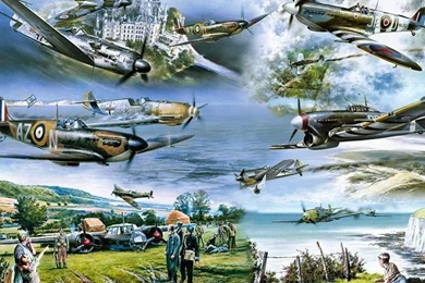 THEIR FINEST HOUR WALLPAPER   (