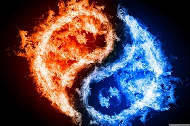 Best Misc Wallpaper: Fire And Water, 487794, Misc