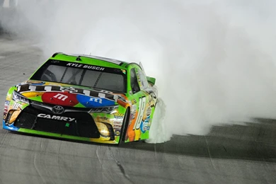 Quaker State 400 Results: Kyle Busch Wins Second Sprint Cup Race ...