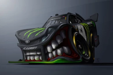 Kyle Busch Nationwide 54 TOYOTA. Beasted up! By Nitrouzzz On ...