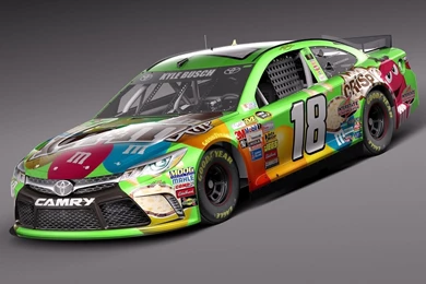 Nascar Toyota Camry MnMs Kyle Busch 2015 3D Model .max .obj .3ds ...