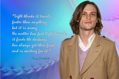 Reid Quotes Pratchett   Matthew Gray Gubler Wallpapers (10899279 ...