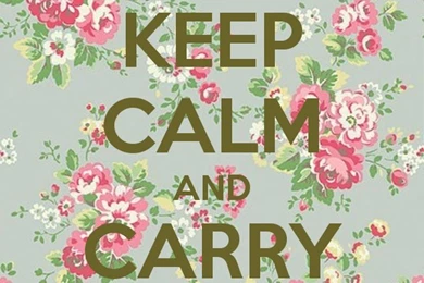 KEEP CALM AND CARRY ON By Sali255 On DeviantArt