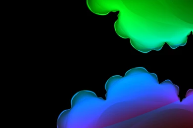 Download Wallpapers 3840x2160 Abstract, Blue, Purple, Green, Black ...