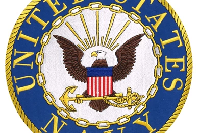 Hot Leathers US Navy Logo Military Patches