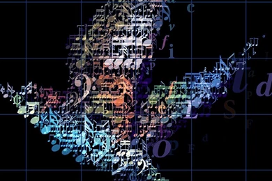 Apple Logo Shelf Cool Blue Navy Blue