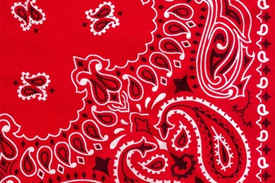 Red Bandana Print Wallpaper Images