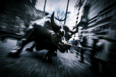 Charging Bull (Wall Street Bull) Art Wallpapers « Beach & Travels ...