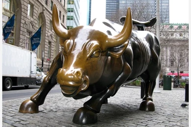 Wall Street Bull Statue Wallpapers