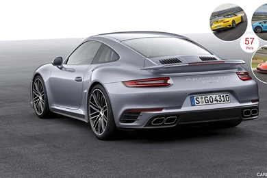 2016 Porsche 911 Turbo   Rear