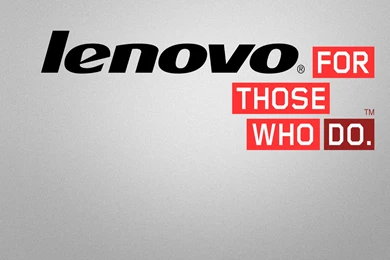 Lenovo For Those Who Do Logo Desktop Wallpapers