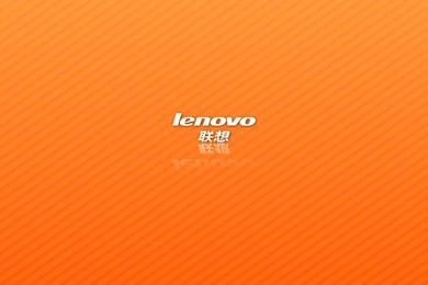 Orange Lenovo Wallpapers Chinese Picture Desktop Image
