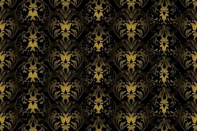 Black And Gold Gothic Repeating Backgrounds With Seamless Join ...