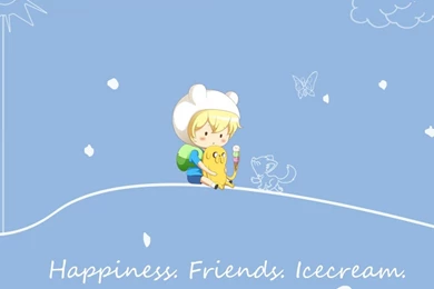 Ice Cream Adventure Time Finn And Jake Wallpapers
