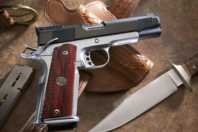 AMERICA COMBAT HANDGUN WALLPAPER   (