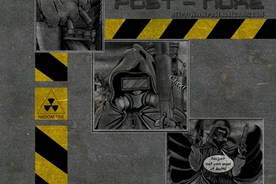 Post Nuke Comic. Post Apocalypse Online Graphic Novel