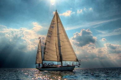 1600x1200 Beautiful Sail Boat Desktop PC And Mac Wallpapers