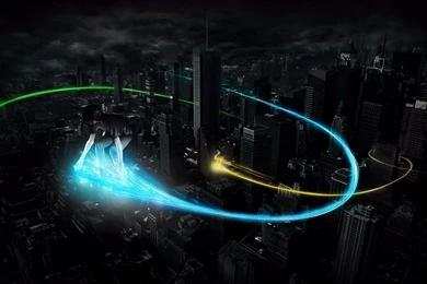 Silver Surfer Abstract 4K Wallpapers