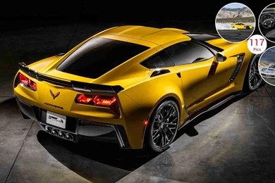 2015 Chevrolet Corvette Z06   Rear