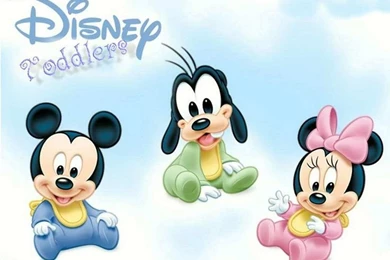 Baby Mickey And Minnie Mouse