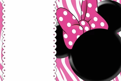 Minnie Mouse 1st Birthday Png