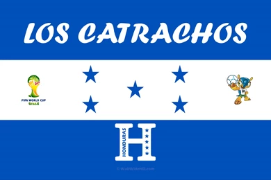 Los Catrachos 2014 Honduras Football Crest Logo World Cup Wallpapers