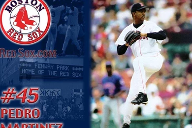 RED SOX PEDRO MARTINEZ WALLPAPER   (