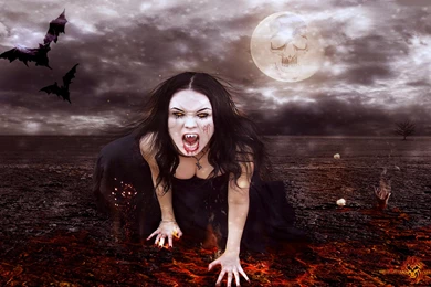 Wallpapers Demon Girl 1920x1080